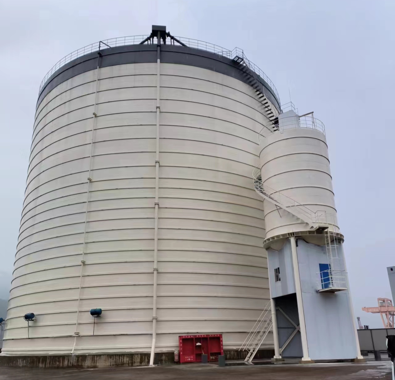 北安10万吨水泥钢板库