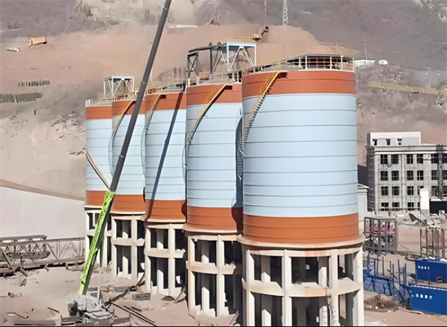 北安高架钢板仓