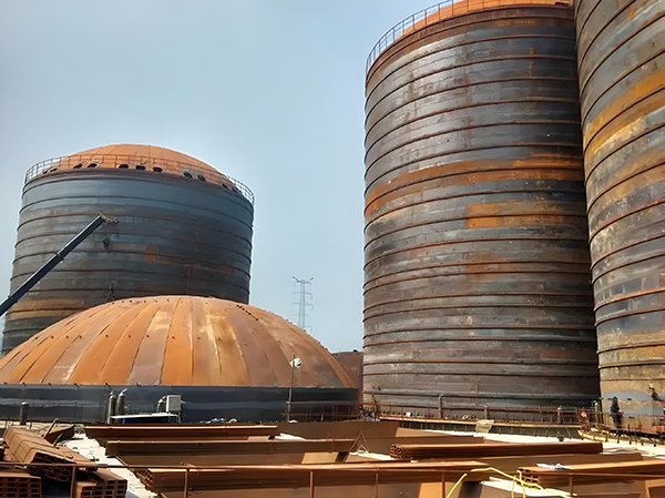 北安焦粉钢板仓